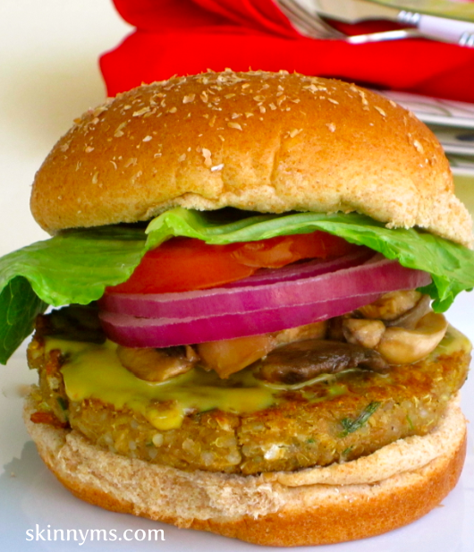 Quinoa-Lentil Burger