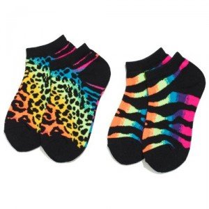 neon socks