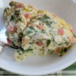 spinach frittata spinach frittata