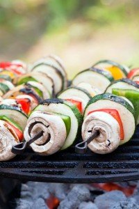 vegetable shish kabobs