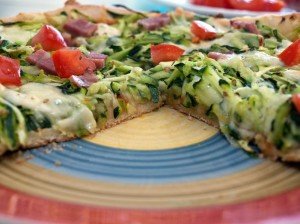 zucchini pizza