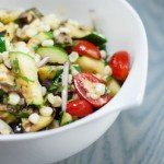 Grilled Eggplant & Zucchini Salad