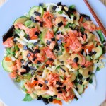 Wild-Salmon-Vegetable-Salad-with-Lemon-Miso-Dressing
