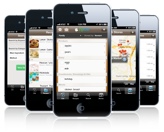 Ziplist I Phone