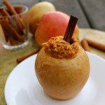 Thumbnail image for Vegan Pumpkin Raisin Oatmeal Baked Apples