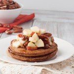 Frying these grain-free protein pancakes will infuse your home with the smell of gingerbread all morning long.