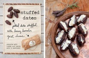 Stuffed Dates with Goat Cheese