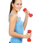lifting weights