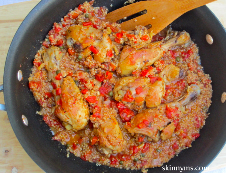 Skillet Chicken & Quinoa Supper