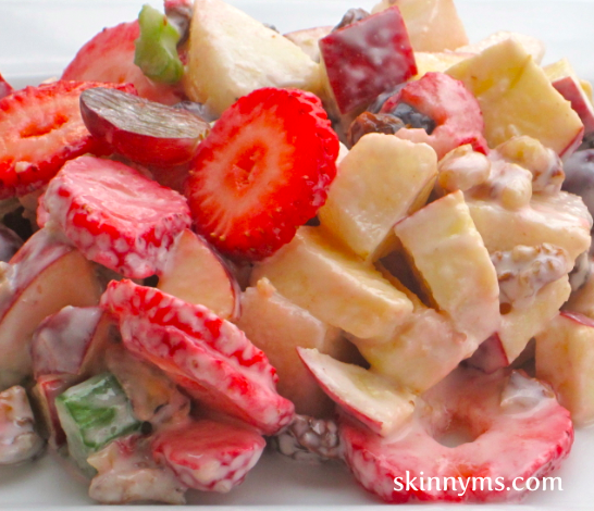 Skinny Fruit & Yogurt Salad