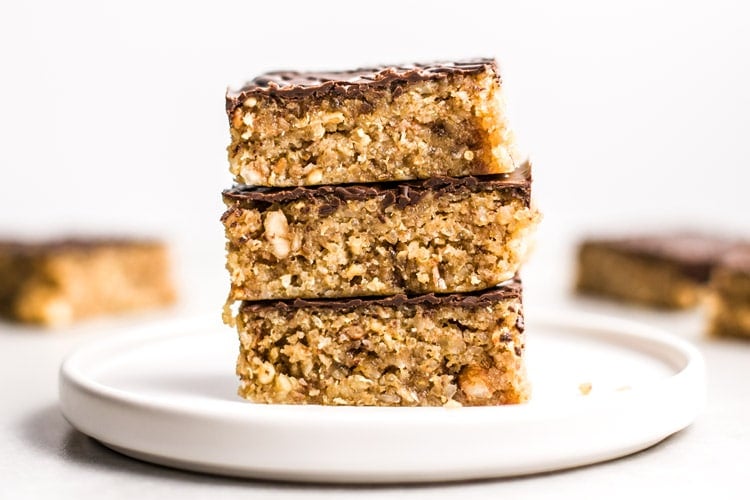 quinoa almond joy bars