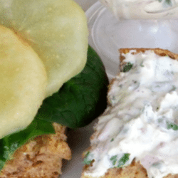 goat cheese yogurt spread