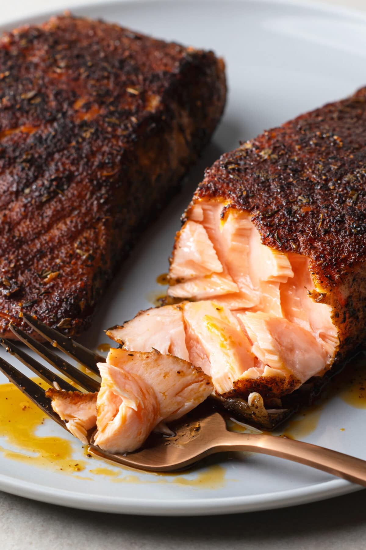 blackened sockeye salmon