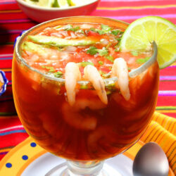 easy meals to prep for the week: barbecued shrimp cocktail