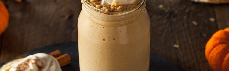 You've tried pumpkin spice lattes, but have you tried our pumpkin spice smoothie yet?!