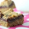 Clean Eating Raspberry Oat Bars