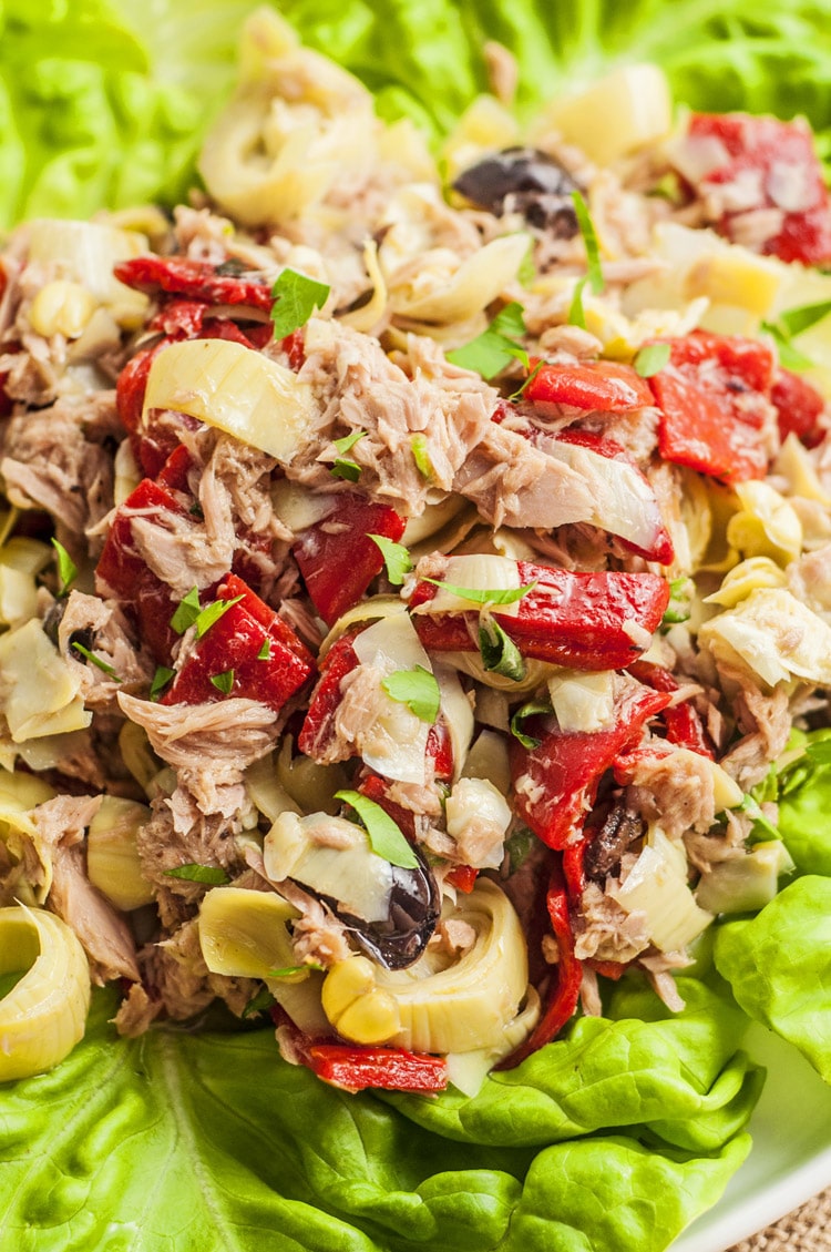 Mediterranean Tuna Salad Skinny Ms 