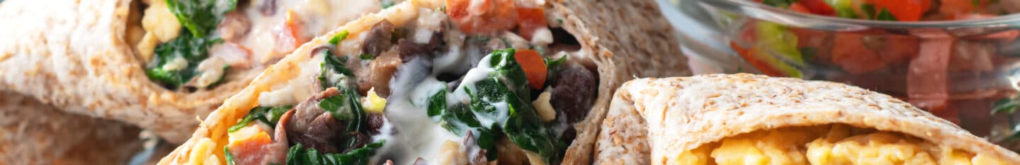 The whole family will enjoy these nutritious and flavorful breakfast burritos!