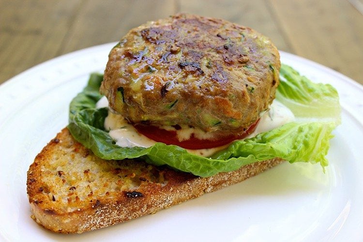 turkey veggie burger