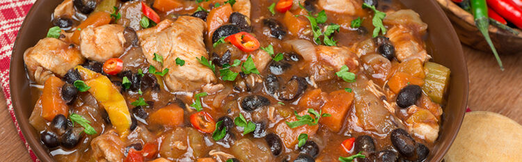 chicken and black bean chili