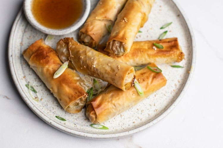 Baked Spring Rolls Recipe