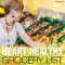 heart healthy grocery list