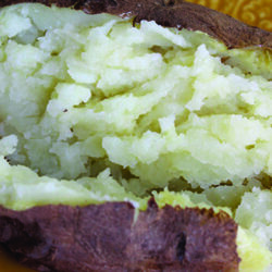 slow cooker baked potatoes