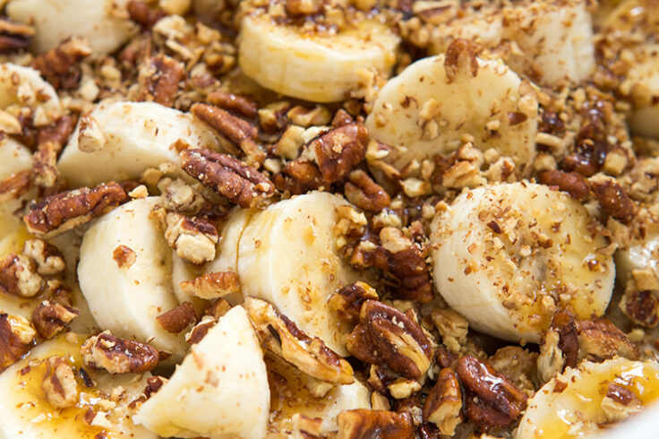 banana pecan french toast
