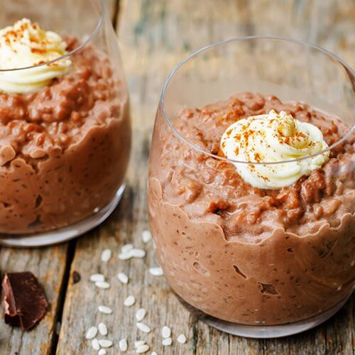 Chocolate Rice Pudding