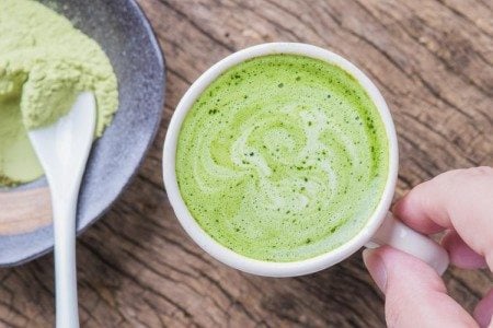 Frothy Matcha Latte Frothy Matcha Latte