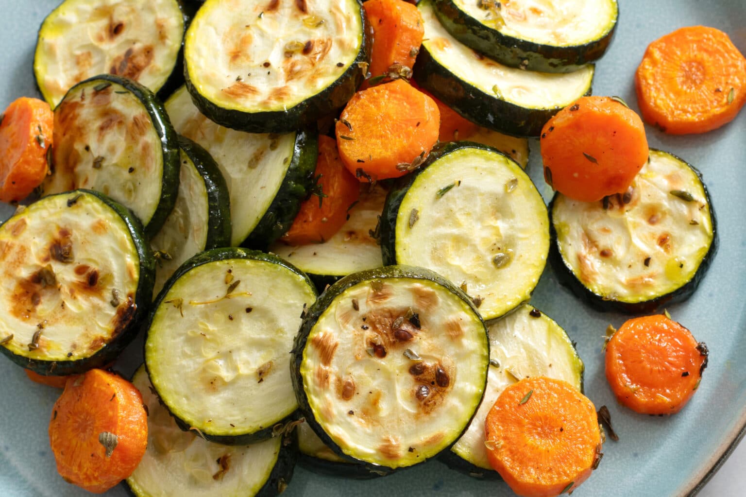 Our Herb Roasted Zucchini and Carrots is the Perfect, LowCalorie Side