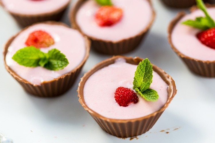 Chocolate Strawberry Cups