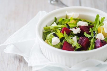 Roasted Beet Salad with Goat Cheese Roasted Beet Salad with Goat Cheese