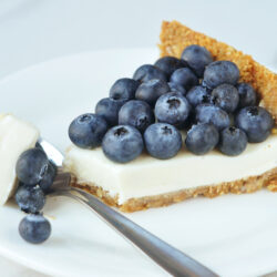 Blueberry Tart with Walnut Crust