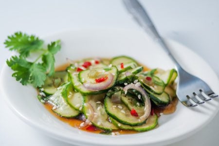 Spicy Sesame Cucumber Salad Spicy Sesame Cucumber Salad