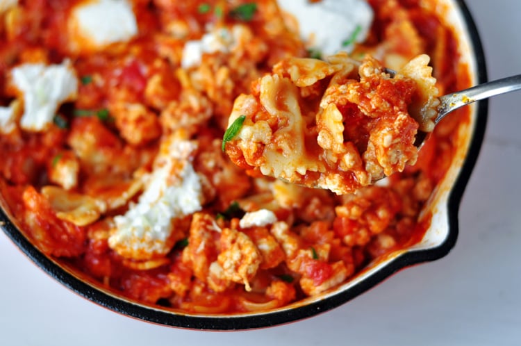 skillet lasagna