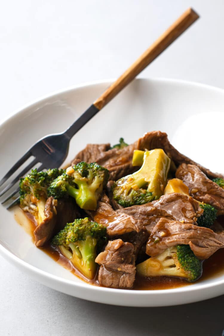 Our slow cooker beef and broccoli is a dinner the entire family will look forward to. 