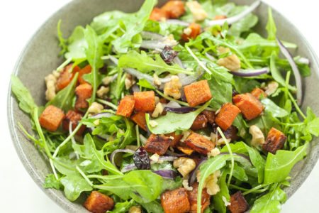 Butternut Squash and Turkey Bacon Salad Butternut Squash and Turkey Bacon Salad