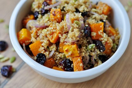 Butternut Squash and Cranberry Quinoa Salad Butternut Squash and Cranberry Quinoa Salad