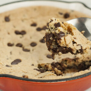 Ooey Gooey Skillet Chocolate Chip Cookie