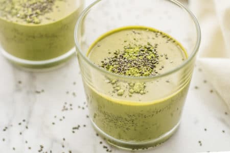 Matcha and Ginger Overnight Breakfast Shake Matcha and Ginger Overnight Breakfast Shake