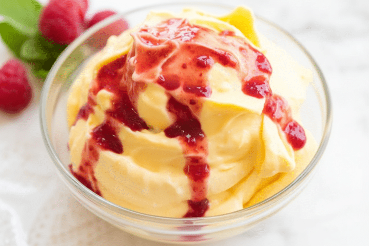 dairy free coconut mango ice cream