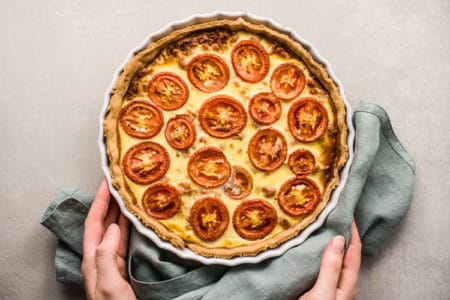 Italian Sausage and Tomato Pie Italian Sausage and Tomato Pie