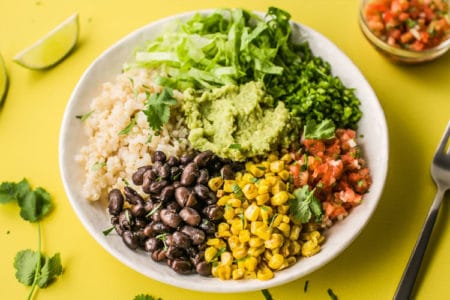 delicious plant based recipe Plant-Based Burrito Bowl Recipe