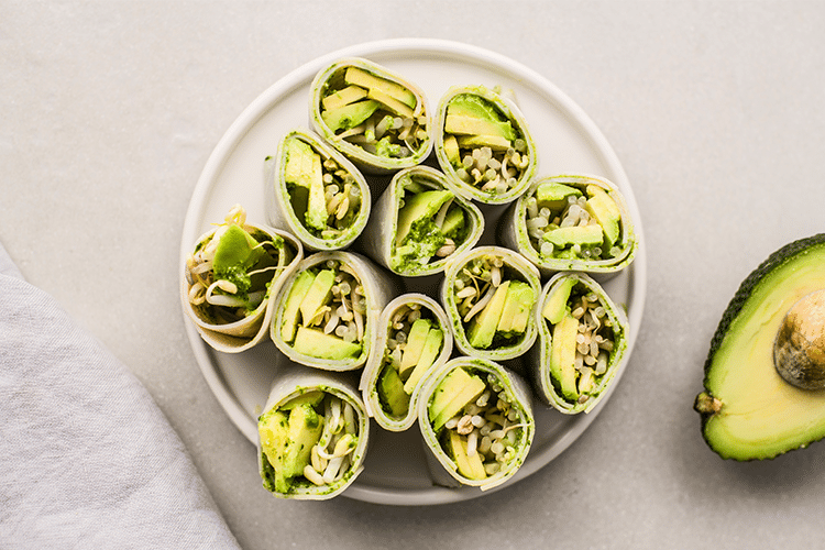 Turkey Avocado Roll-ups