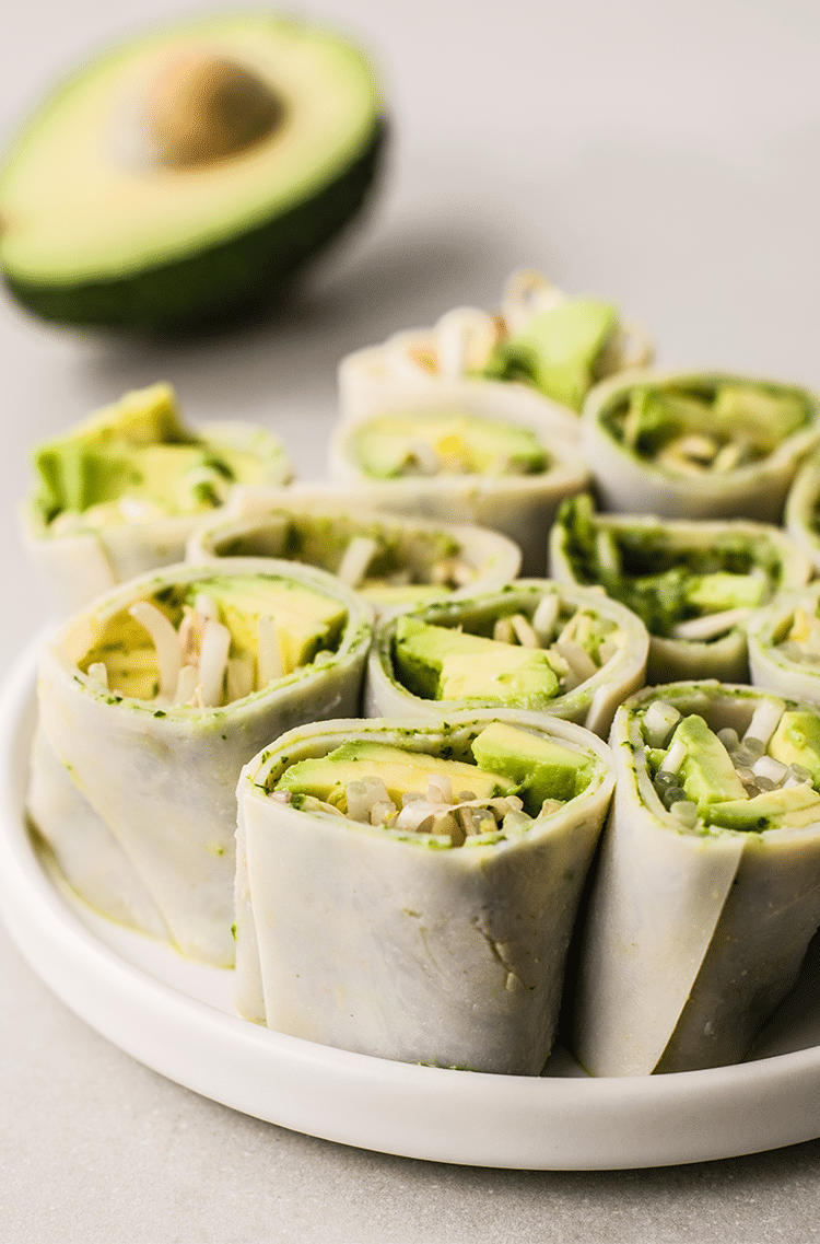 turkey avocado roll ups