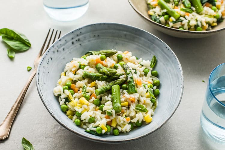 gluten-free recipe: farmer's market risotto