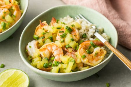 Pineapple Honey Shrimp Taco Bowl Pineapple Honey Shrimp Taco Bowl