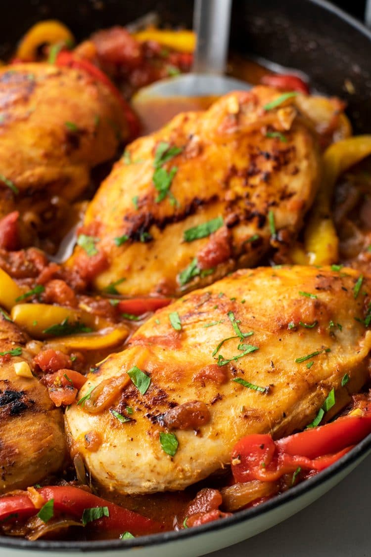rustic style Italian chicken