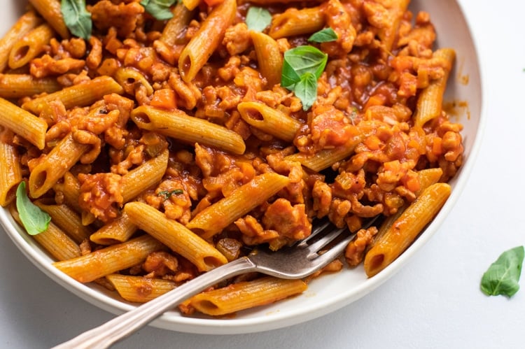 Turkey Basil Ragu